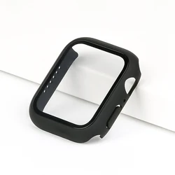 Screen Protector Case For Apple Watch 45mm 41mm 44mm 40mm Glass Cover Accessories for iWatch series 10 9 8 7 6 SE 5 4 42mm 46mm