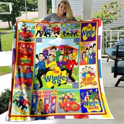 The Wiggles Cartoon  Blanket Lightweight Comfortable Soft Breathable Ultra Warm Blanket Bedding Travel Bedding