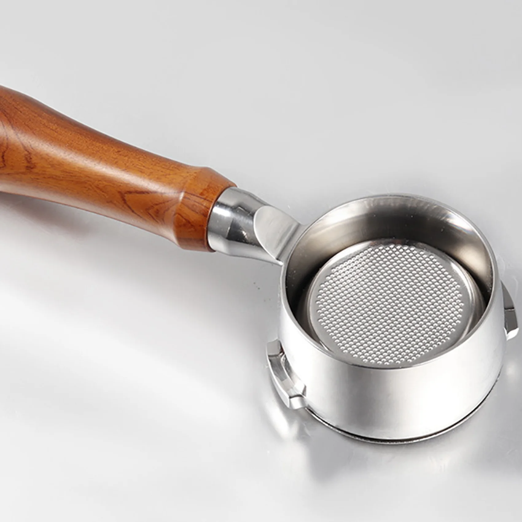 AFOURT-4 Stück 58 mm Kaffee-Siebträger ohne Boden für GAGGIA Filterkorb, Ersatz für Espressomaschinen, Zubehör, Kaffeewerkzeug B – Detail 1