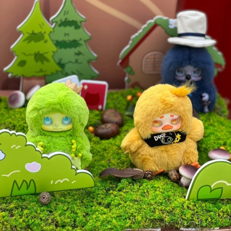 

Cino Children'S Story Battle Series Blind Box Toys Plush Surprise Mystery Box Cute Pig Rabbit Anime Figure Doll Room Decor Gift