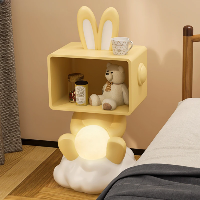 Nightstands laterais inteligentes para crianças, armário infantil, móveis de armazenamento de luxo, designer nórdico, RR50CN