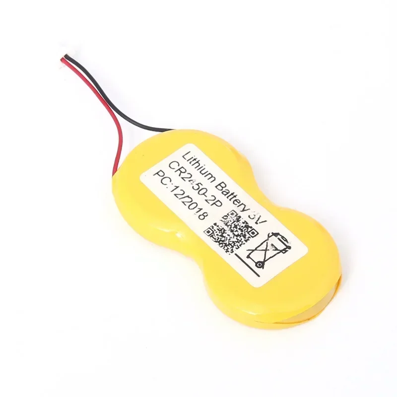 30Pcs CR2450-2P Two Parallel Button Battery Welding Wire Battery Lithium Battery Insulation Cup Electronic Price Tag
