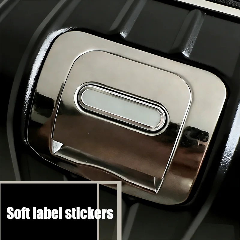 

For RMW Stickers Soft-Touch Label Luggage Accessories INS Style Luggage Decor Artistic Flair