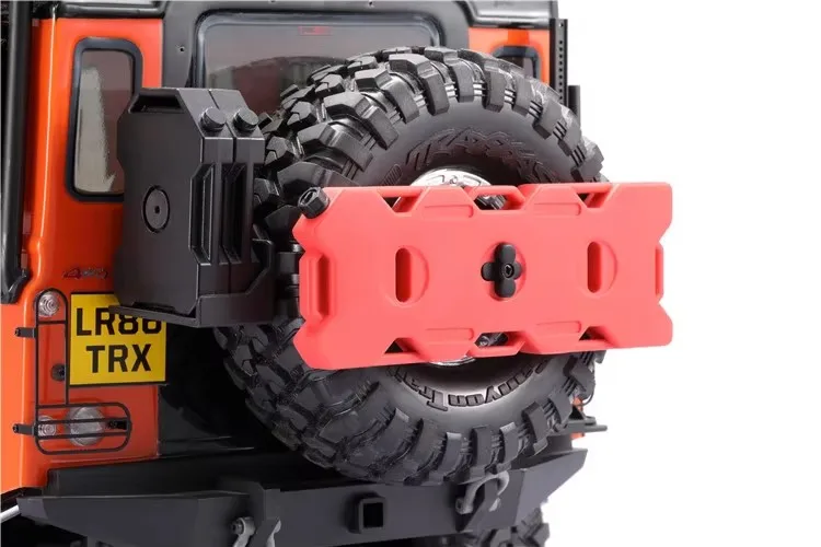 ถังน้ำมันเชื้อเพลิงจำลอง ถังน้ำมันพลาสติกสำหรับ Traxxas TRX-4 SCX10 JEEP D90 D110