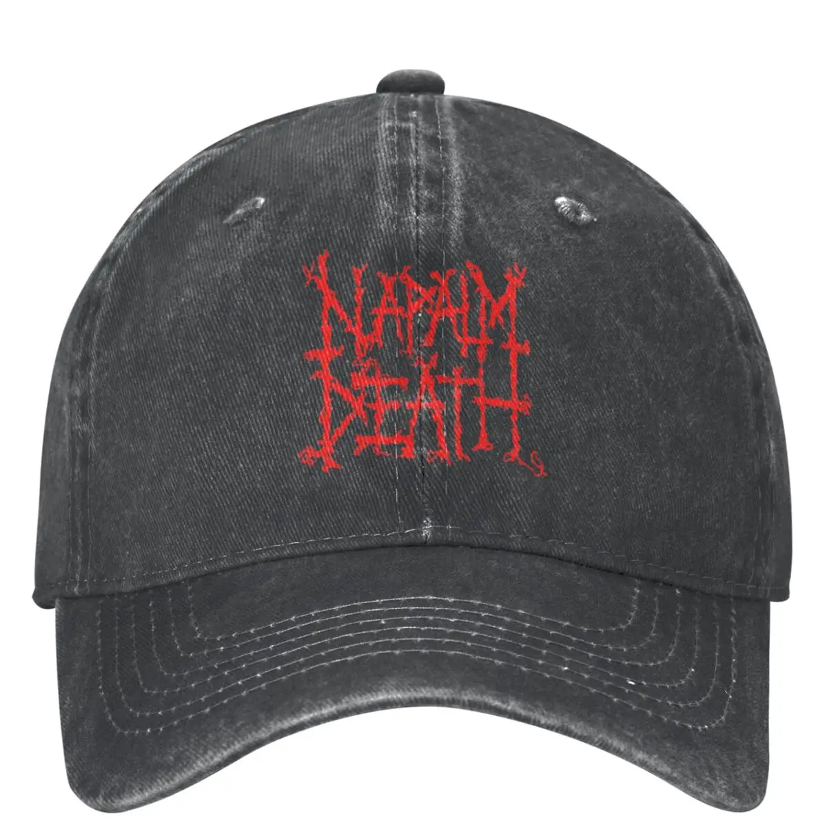 Men Women Napalm Death Band Baseball Caps Retro Distressed Washed heavy metal Dad Hat Adjustable