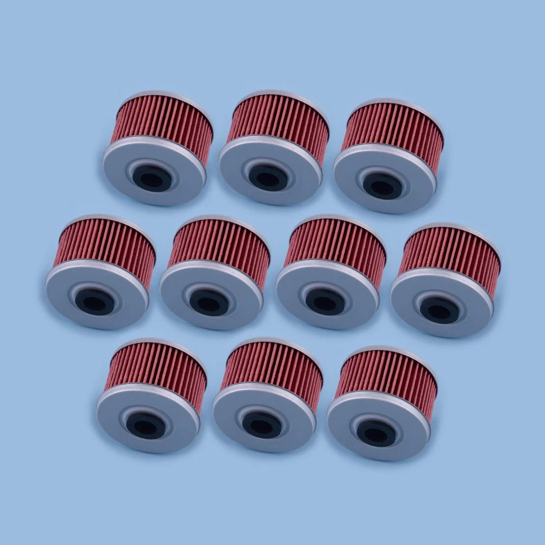 NEW 10pcs Oil Filter Fit for Honda ATC250ES TRX200D TRX250 TRX300 TRX350 TRX400 TRX420 TRX450 FourTrax Sportrax Foreman 400