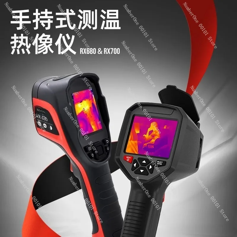 Portable Infrared Thermal Imaging Camera Temperature Measurement Analyzer for Electrical Power Inspection Floor Heating Leak