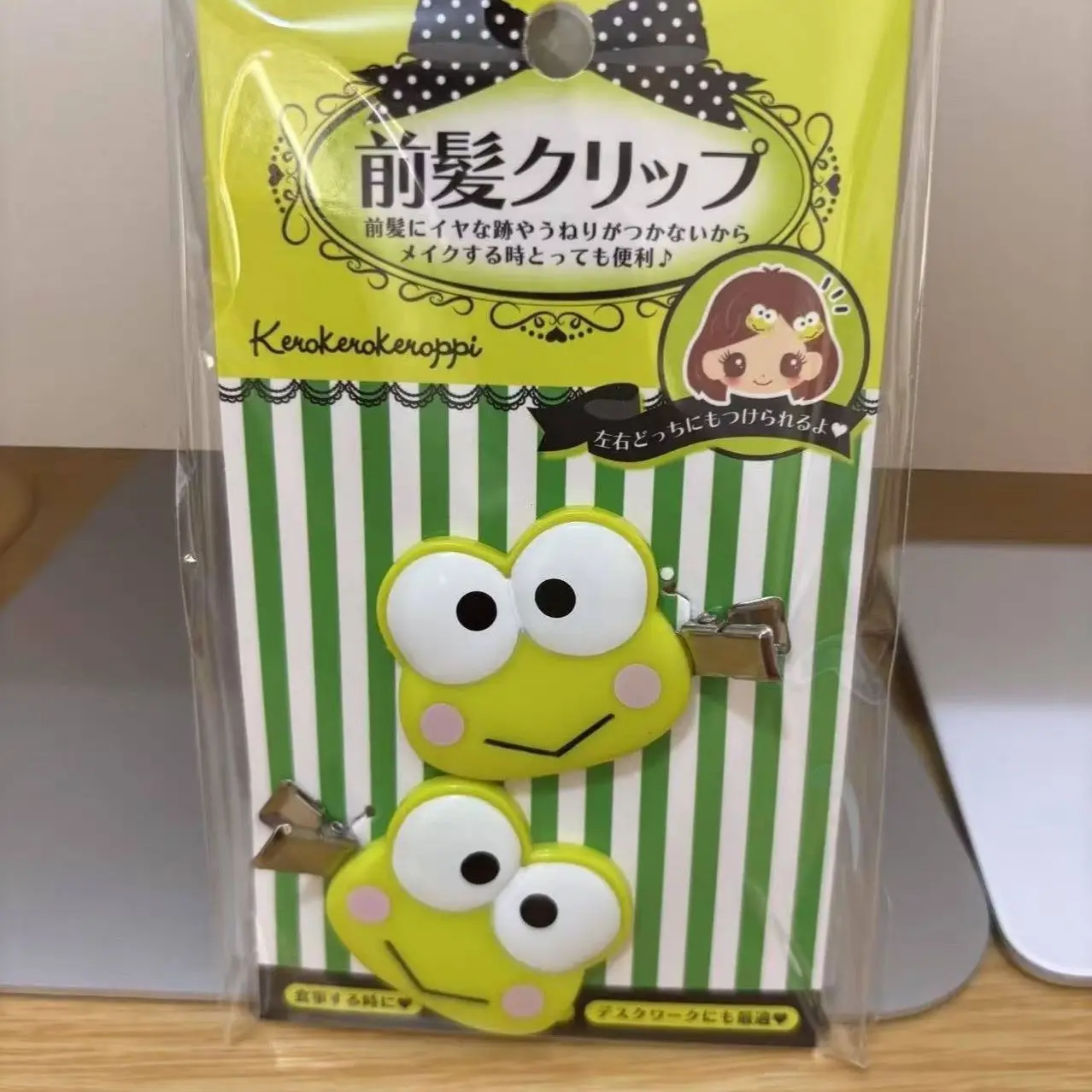 2 sztuki spinek do włosów Sanrio Kitty i Bear, bezśladowe klipsy do długich grzyw, słodkie i długie, idealne na prezenty dla dziewczynek.