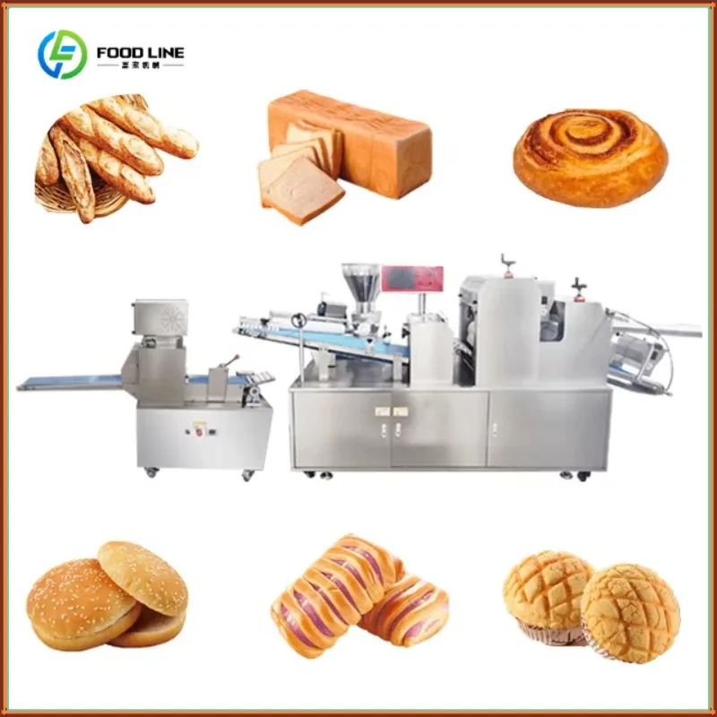 Customized Multi-functional Pocket Bread Production Line Pita Bread Sandwich Making Equipment Bread Filling Machine