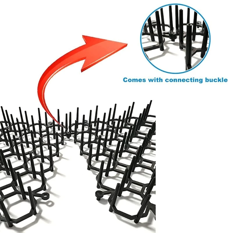KX4B Scare Mats พร้อม Spikes Easy Tailor ป้องกันรอยขีดข่วน