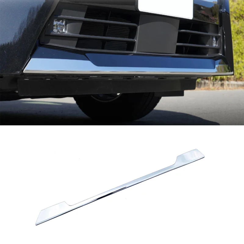 

For Nissan SERENA C28 2022 2023 Stainless Steel Front Bottom Bumper Cover Trim Molding Garnish Strip Car Accessories Styling