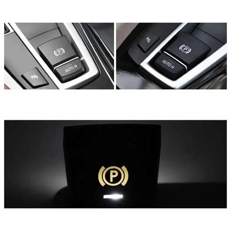 Car Handbrake Electronic Button P Button  For BMW 5 7 F01 F02 F07 F10 F11 2009 2010 2011 2012 2013 2014 2015 2016 2017