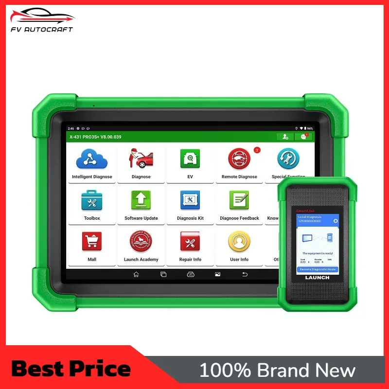 【2026】For X431 PRO3S+ EV OE-Level EV Diagnostic Scan Tool For Bi-Directional Scanner ECU Coding For Cars Engine Analyzer
