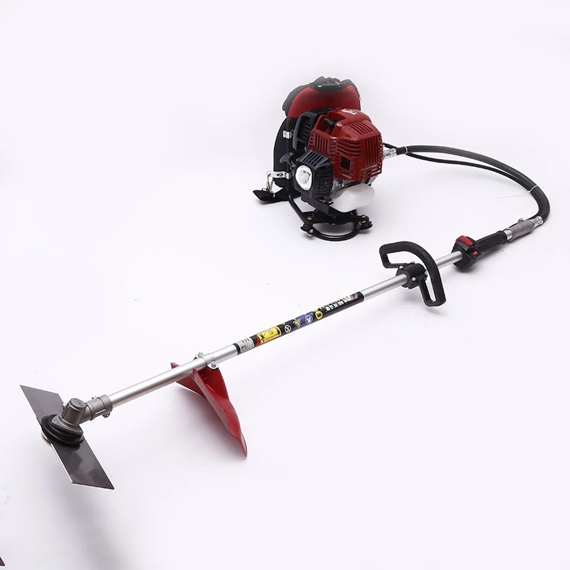 New Four‑stroke Backpack Brush Cutter Portable Multifunctional Grass Trimmer Weeder For Home Orchard Farm Use