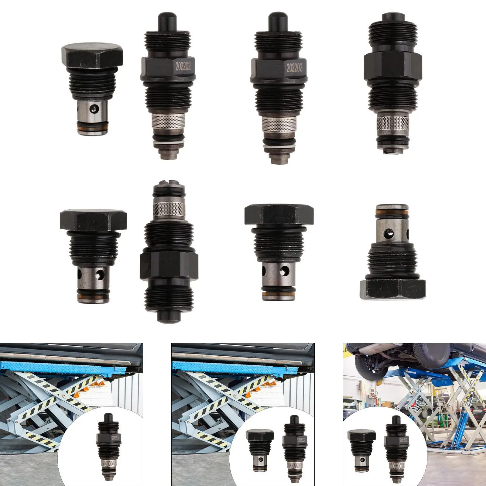 

Комплект клапанов сброса давления из стали для автоподъемников, в сборе, для ремонта автомобильных подъемников