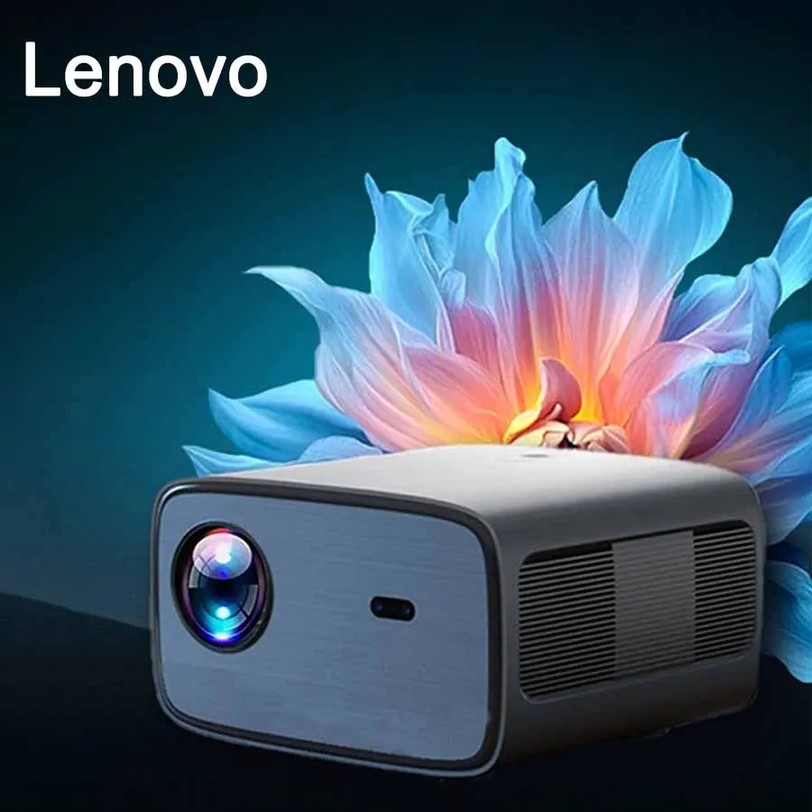 جهاز عرض Lenovo X3 1080P 2K يدعم التركيز التلقائي لغرفة النوم المنزلية والألعاب والتلفزيون الذكي واي فاي وبلوتوث وأندرويد والمسرح المنزلي الذكي والفيديو #1