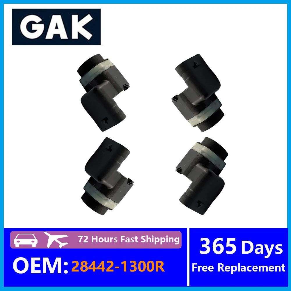 4PCS 284421300R 284376606R GAK Front Rear PDC Parking Reverse Sensor Accessories For RENAULT KANGOO KOLEOS I Replacement Parts