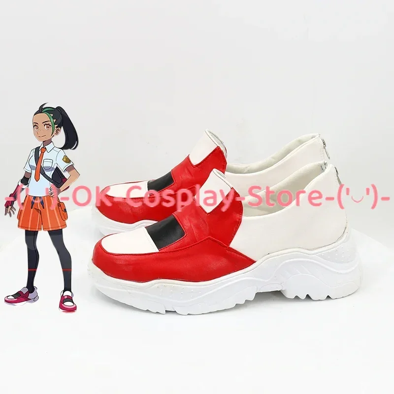 Nemona Cosplay Schuhe Pu Lederschuhe Halloween Karneval Stiefel Cosplay Requisite nach Maß