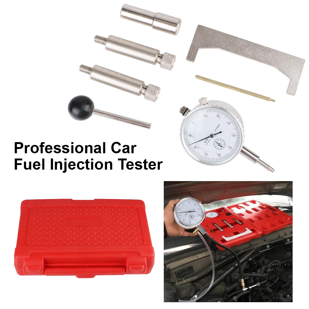 Turbo Diesel Engine Repairing Static Adjustment Kit Universal Car injection Pump Timing Tools Fuel Pump Tester 7pcs/set