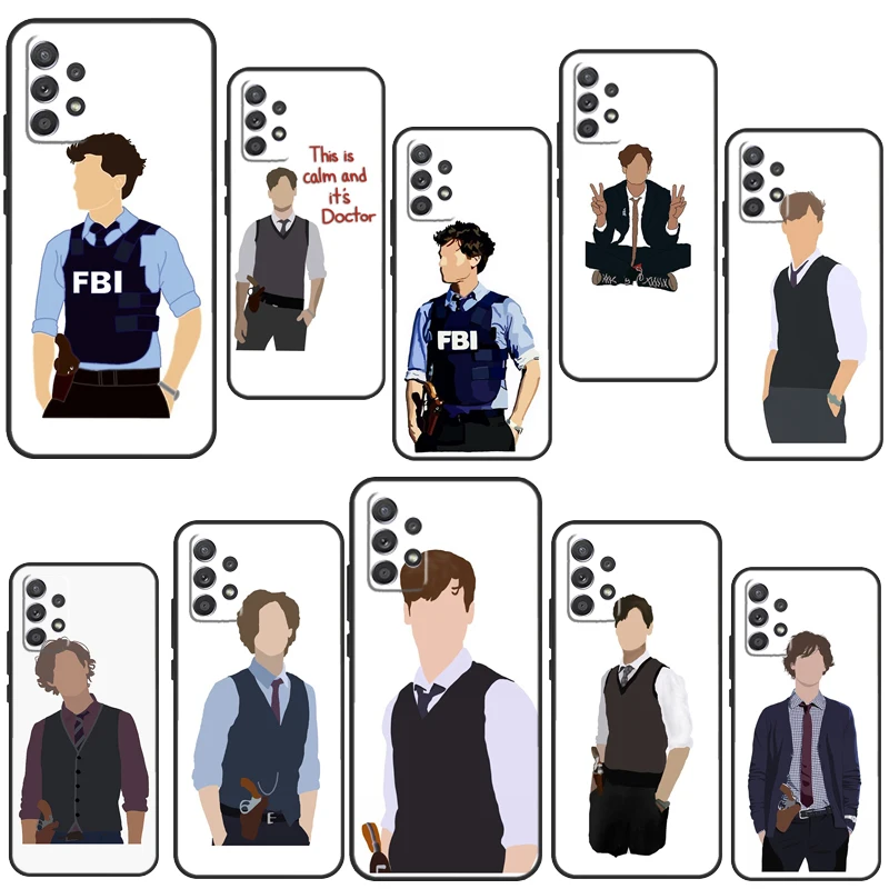 Spencer Reid FBI Case For Samsung A54 A34 A14 A13 A23 A33 A53 A73 A51 A71 A72 A12 A22 A32 A42 A52 Back Cover