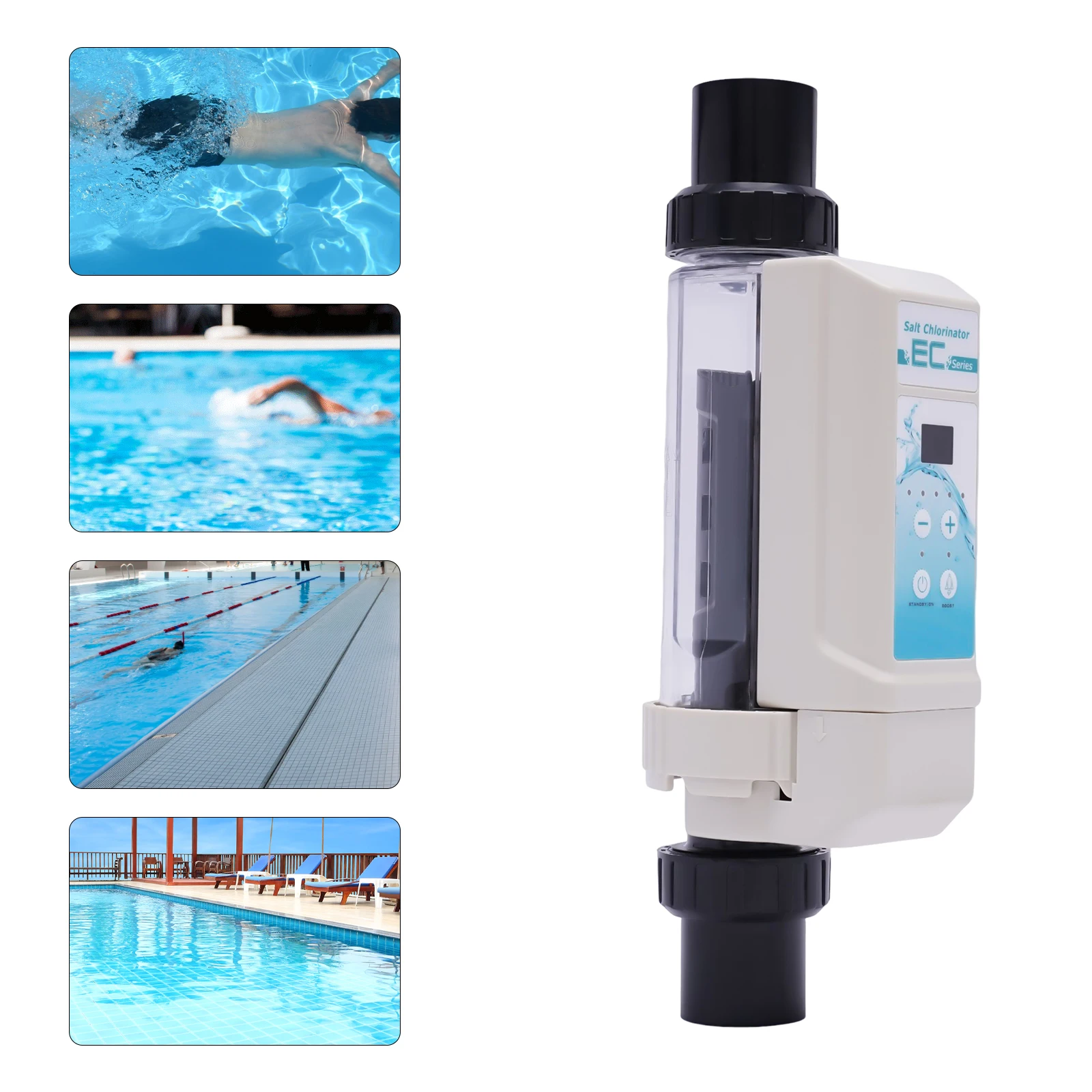 EC8 SPA generador de cloro electrolizador piscina clorador de sal 220V