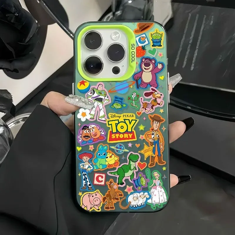 Funda Toy Story Woody Buzz Lightyear para iPhone 13 16E 11 12 16 15 14 17 Pro Max XS MAX XR Plus 8 7 MINI AIR, Antigolpes, Estilo Y2K