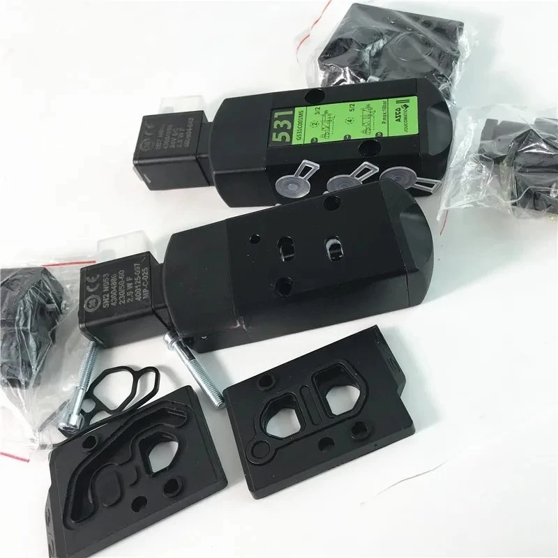 ASCO solenoid valve SCG531C001MS pneumatic control reversing valve plate type two points G531C001MS