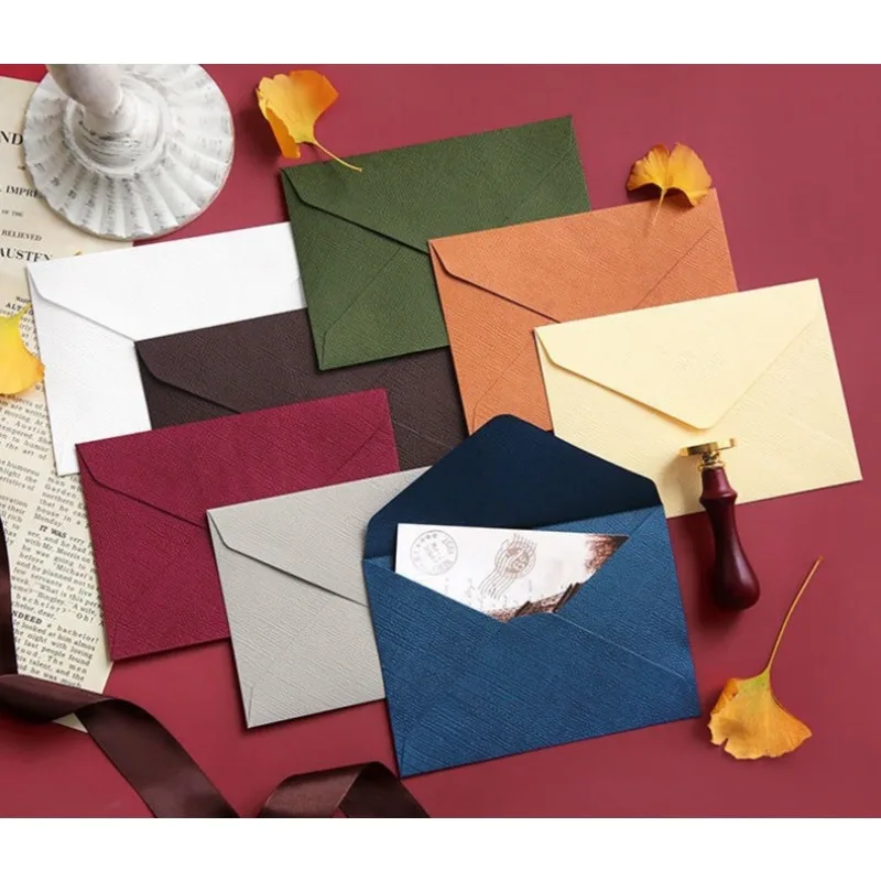 20 Pieces/Pack of Vintage Western Envelopes Wedding Party Invitation Greeting Cards Gift Envelopes