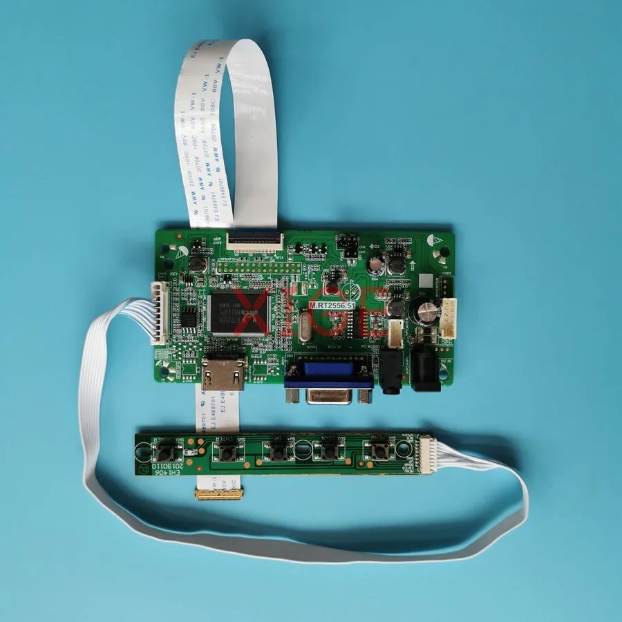 For LP156WH3 LP156WHU LP156WH4 LP156WH2 Matrix Controller Drive Board Kit 1366*768 Laptops Display VGA+HDMI 30 Pin EDP 1366x768