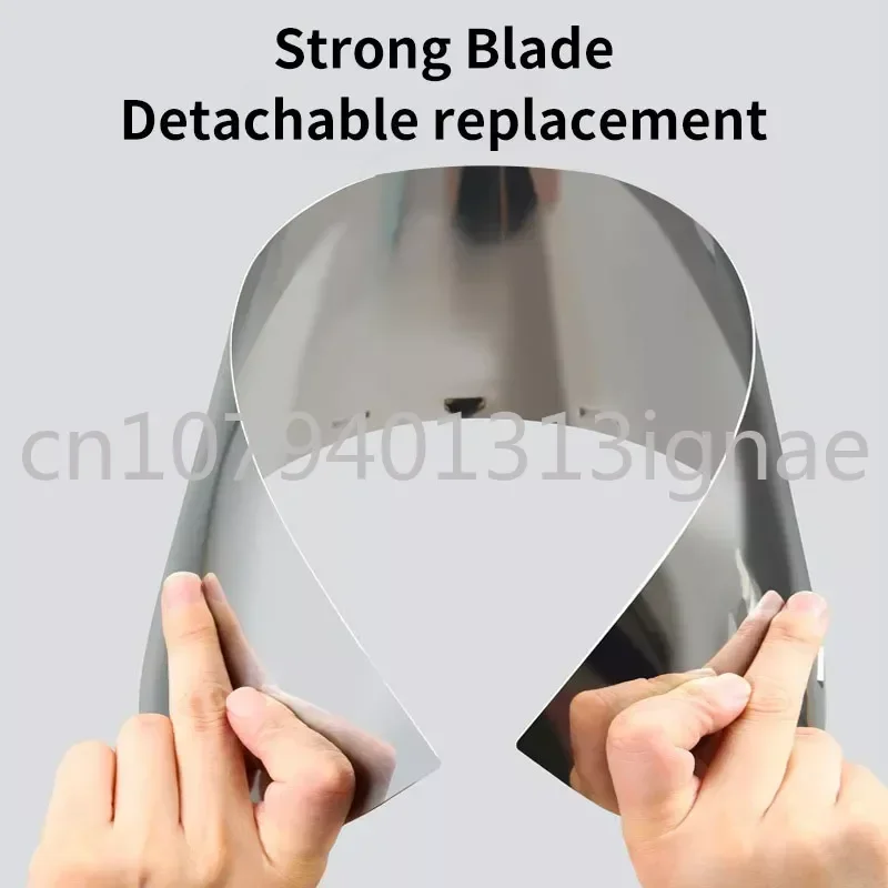 Stainless Steel Painting Skimming Flexible Blade 25cm 40cm 60cm 80cm Drywall Smoothing Spatula  Wall Tools