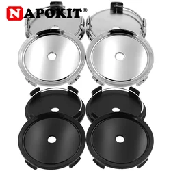 4pcs Blank No Logo 75mm Car Wheel Center Cap Car Wheels Caps Cover Fit 65mm Logo Emblem Sticker