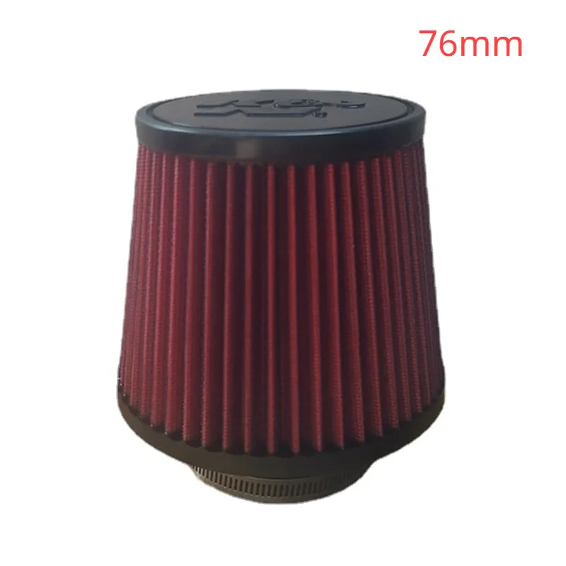 2,5 3 3,5 4 inch auto-inlaatluchtfilter voor K&N 14084-2 Universele High Flow Cone 102 89 76 70 63,5 60 mm KN taps toelopende paddestoelkop