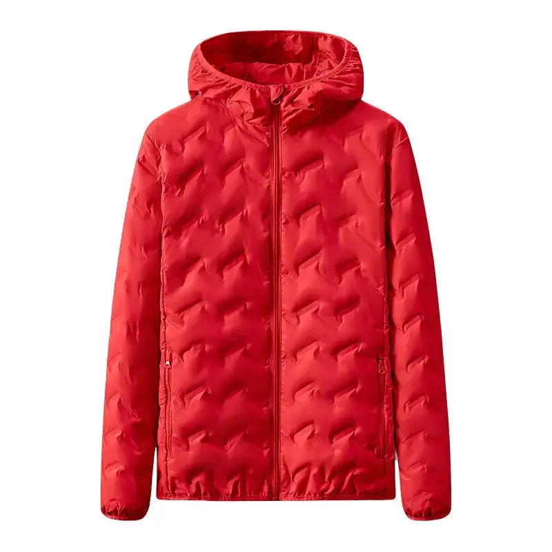 2025 Autumn and Winter New Women's Down Jacket Loose Commuting Lightweight Casual Hooded Jacket