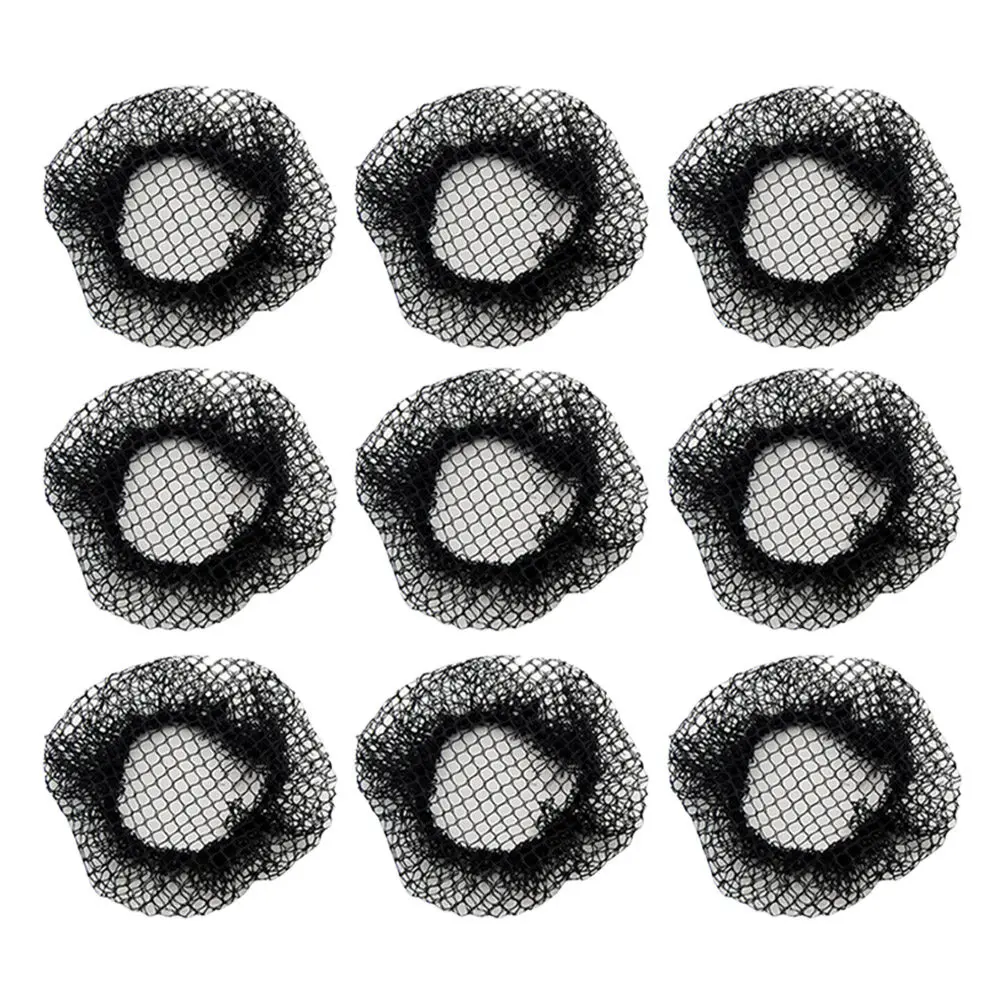 

20Pcs Elastic Lace Hair Snood Bun Cover for Women Dancers Ballet Hairnet Invisible Hairnet Hair Bun Holder Headwear