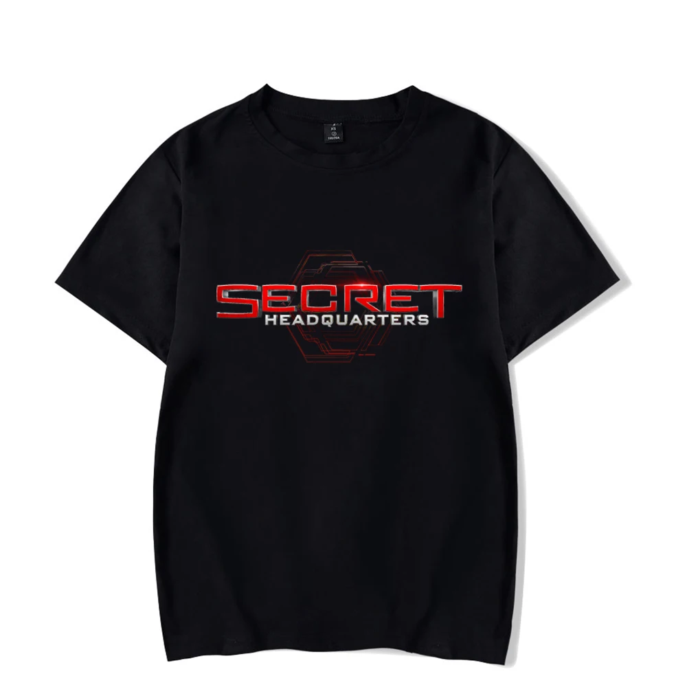 

Secret Headquarters Tshirt Crewneck Short Sleeve Women Men T-shirt Harajuku Streetwear Casual Style Unisex Clothes