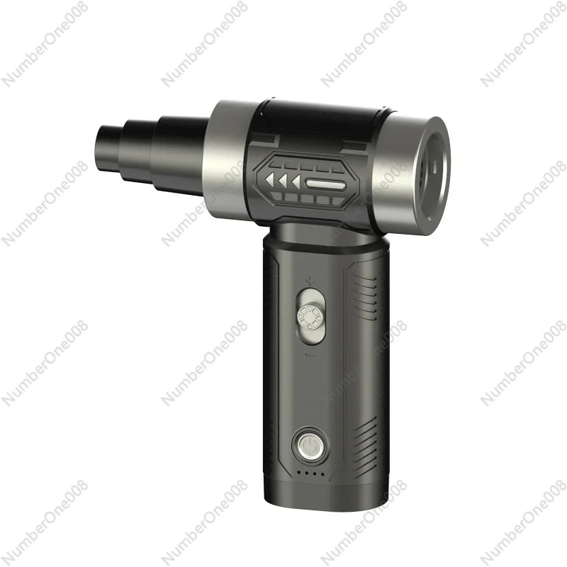 

Wireless Mini Brushless Handheld High-Speed Long-Lasting Outdoor Turbo Fan 2-in-1 Vacuum and Blower Powerful Fan