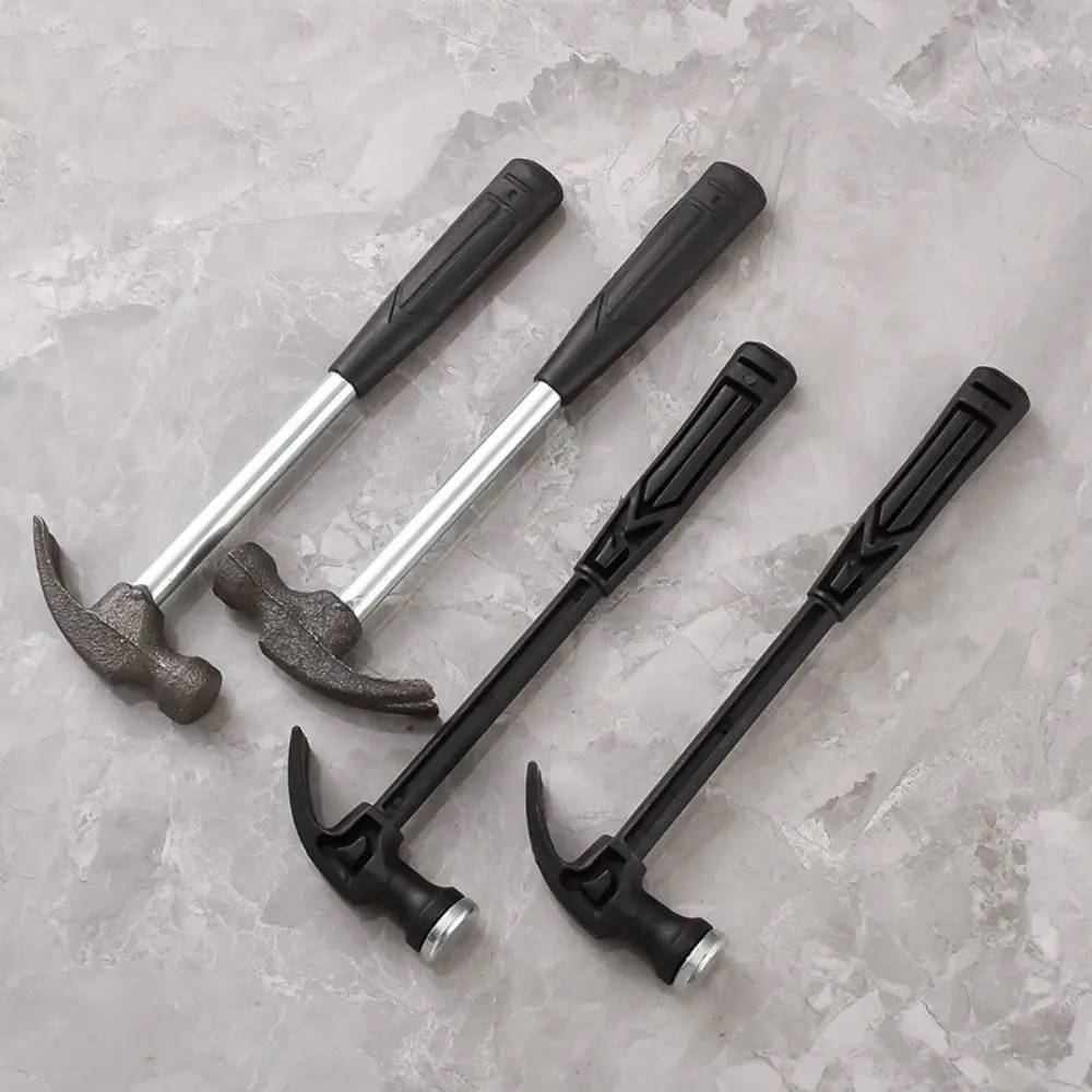 Household Craft DIY Woodworking Mini Hammer Metal Iron Plastic Repair Horn Hammer Small Multitool Hand Tool Wall Nail