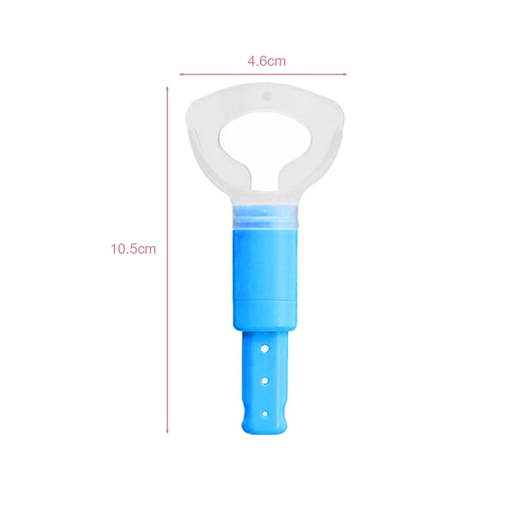 Dispositivo de entrenamiento de respiración para pérdida de peso, respirador Abdominal de tres pulpos, entrenador de respiración Abdominal, herramienta de Estiramiento facial adelgazante, 2 uds.