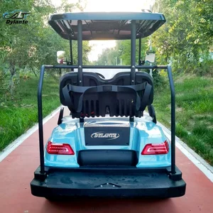 Yeni çin ucuz sahası-golf-güneş enerjili, küçük düz elektrikli araba 2 kişilik golf arabası, elektrikli caddies taşıyabilir 8 mini elektrikli otomobillerin en çok satan 2 koltuklu-no. 6