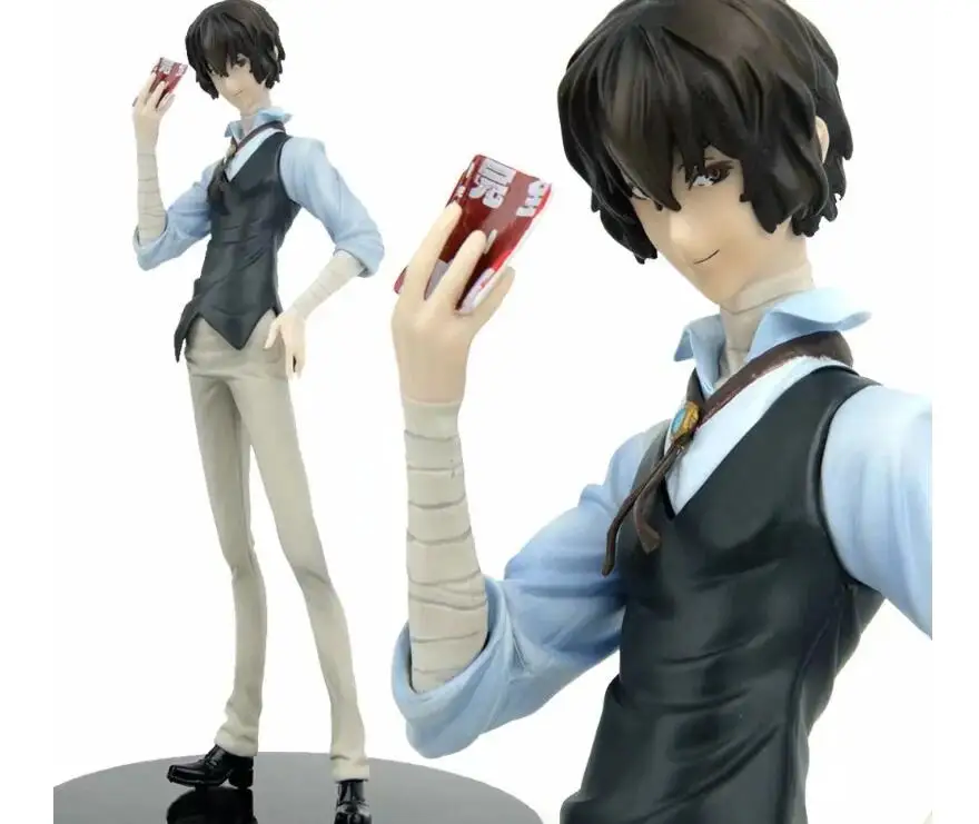 No box 26cm Japanese anime figure dazai osamu action figure collectible model toys for boys