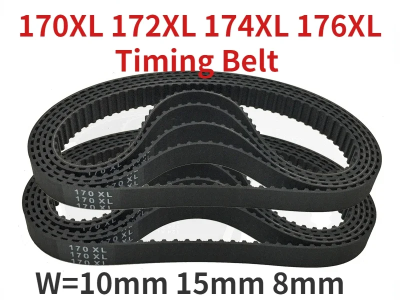 Correias de temporização da série XL 85T, 170XL, 172XL, 174XL, 176XL, 10mm, 8mm, 15mm, 5,08 Pitch