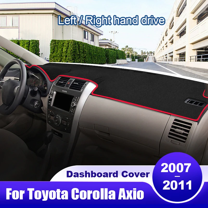 

For Toyota Corolla Axio 2007 2008 2009 2010 2011 Car Dashboard Cover Dash Mat Sun Shade Non-slip Pad Accessories