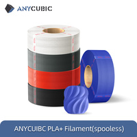 ANYCUBIC PLA+ Refill Filament Spooless FDM 3D Printer Printing Material Colorful Toughness PLA+ Filament for Kobra 3 V2 S1C