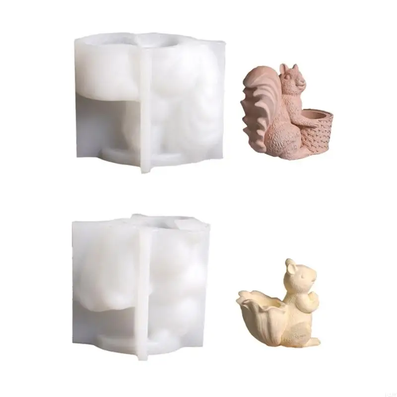 Silicone Squirrel Cup Mold Creative Handmade Mold Jewelry Making Tool Perfect for Beginners Creative Designing