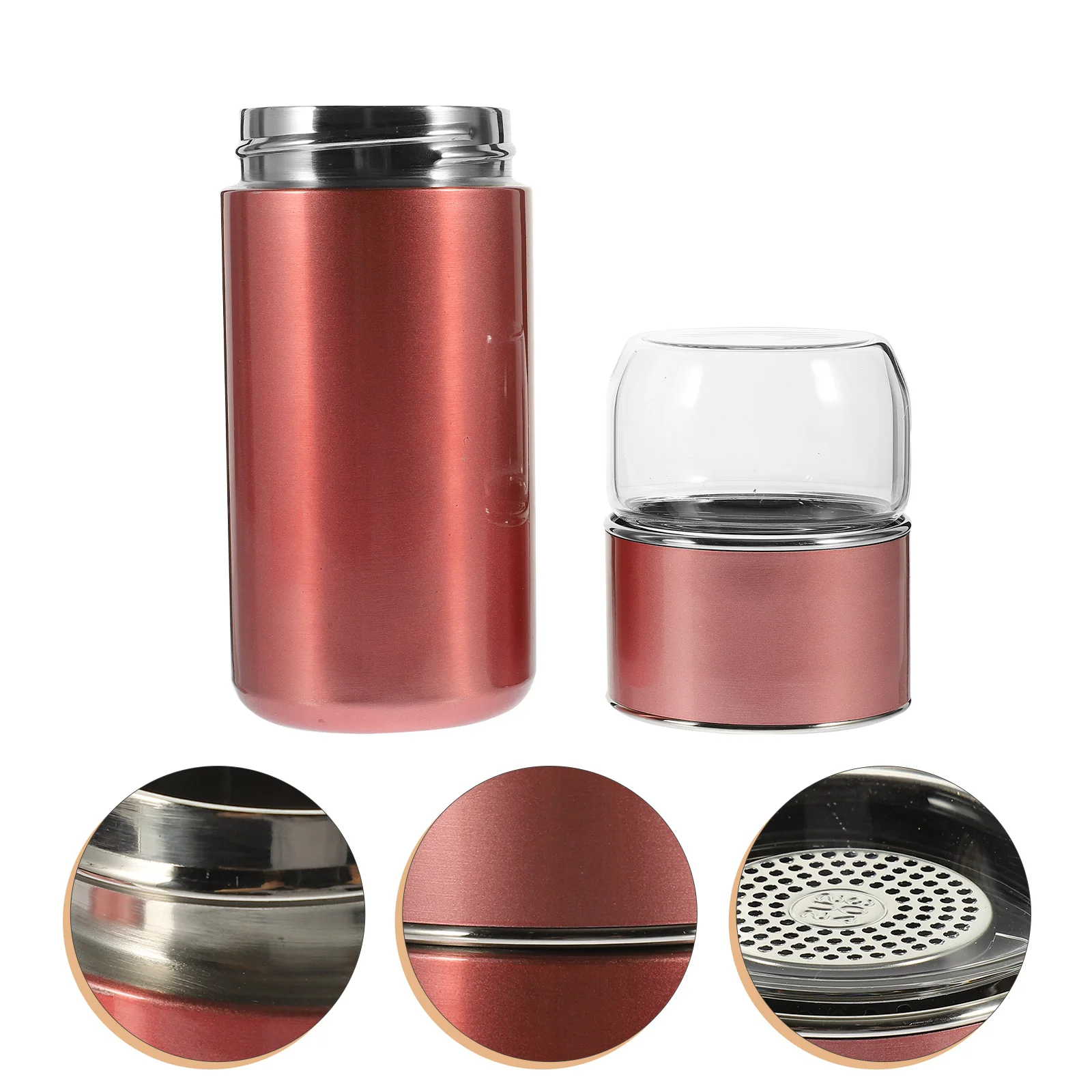 

Stainless Steel Thermal Tumbler 500Ml Portable Travel Water Mug Tea Leaf Filter Insulation Cup For Work Outdoor Tea Water