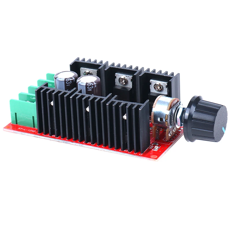 

1PC 12V 24V 48V 2000W MAX 10-50V 40A DC Motor DC Speed Board XY-L-1240 Speed Control PWM HHO RC Controller