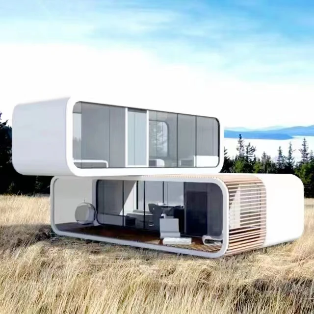 Capsule Space Carbin, prefab Smart modular homes, prefabricated Small Home Box House alarm kit