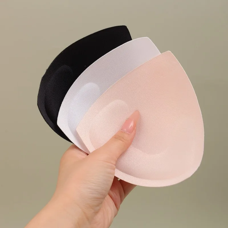 2/6 قطعة الإسفنج رفع منصات النساء ملابس السباحة بيكيني غير مرئية محسن للإزالة الحشو إدراج الكؤوس منصات كأس الصدر اكسسوارات