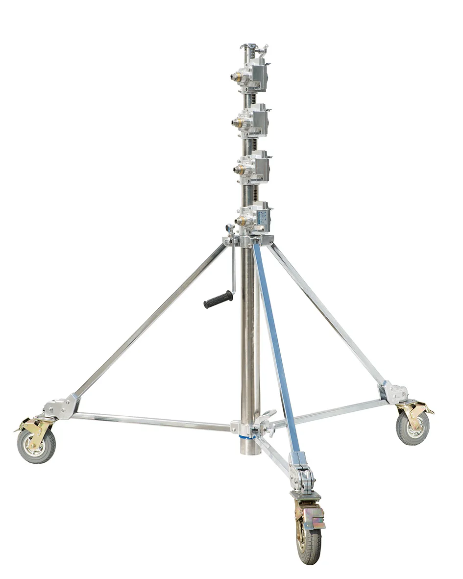 6m Steel Heavy Duty Light Stand ,stainless Steel Photo Studio Accessories ,photographic Light Tripod