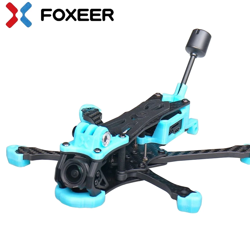 Foxeer MEGA-DC 3.5'' 166mm/4'' 192mm T700 Carbon Fiber DC Freestyle Drone Frame Support DJI O3/Analog/Vista/HDZero System Diy